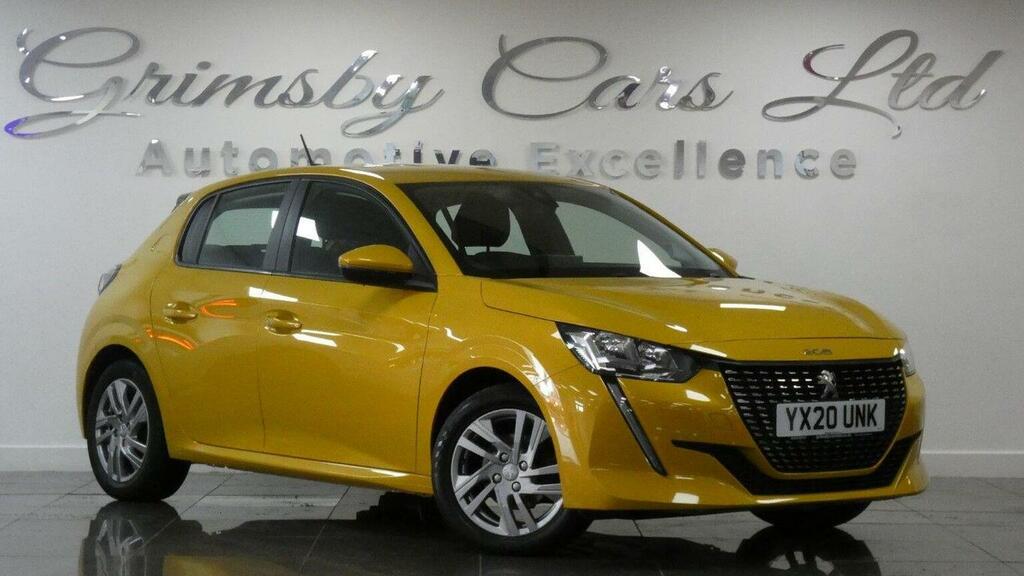 Peugeot 208 1.2 Puretech Active Euro 6 Ss Yellow