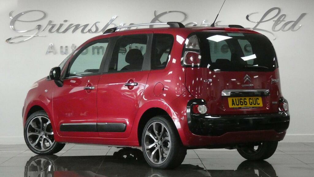 Citroen C3 Picasso 1.6 Bluehdi Platinum Euro 6 Red #3