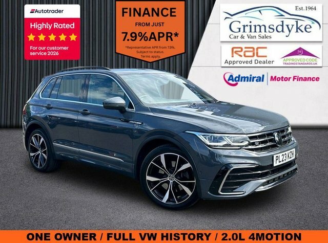 Volkswagen Tiguan 2023 2.0 Tsi R-line Suv Dsg 4Motion Eur Grey
