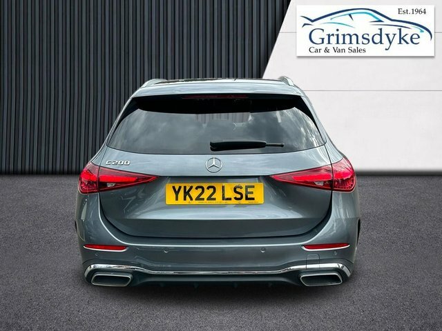Mercedes-Benz C Class 2022 1.5 C200h Mhev Amg Line Premium Estate YK22LSE Grey #6