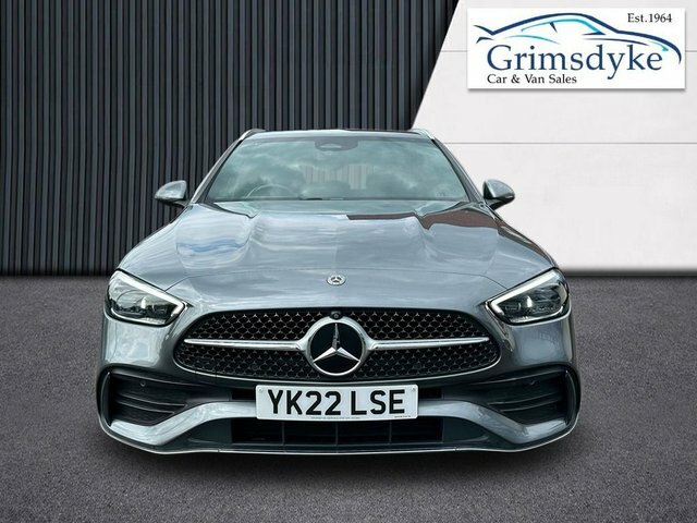 Mercedes-Benz C Class 2022 1.5 C200h Mhev Amg Line Premium Estate YK22LSE Grey #2
