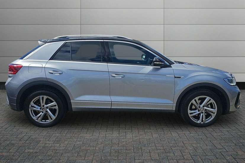 Volkswagen T-Roc 1.5 Tsi R-line Suv Dsg 150 Ps DH25EUD Silver #4
