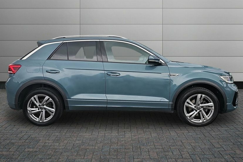 Volkswagen T-Roc 1.5 Tsi R-line Suv Dsg 150 Ps DC25XLH Blue #4