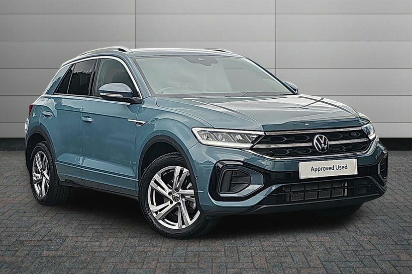 Volkswagen T-Roc 1.5 Tsi R-line Suv Dsg 150 Ps DC25XLH Blue