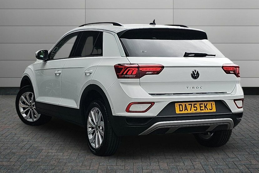 Volkswagen T-Roc 1.5 Tsi Match Suv Dsg 150 Ps DA75EKJ White #3