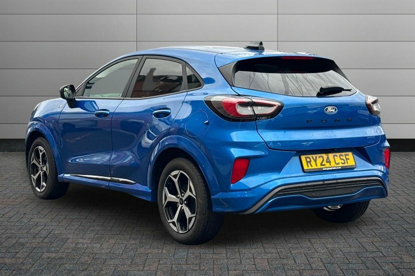 Ford Puma 1.0T Ecoboost Mhev St-line Suv Hybrid M RY24CSF Blue #3