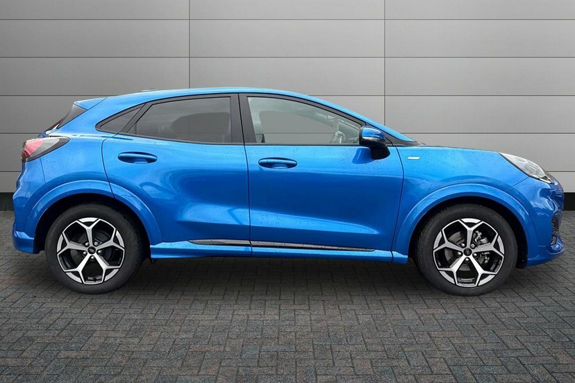 Ford Puma 1.0T Ecoboost Mhev St-line Suv Hybrid M RY24CSF Blue #4
