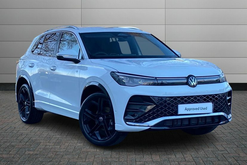 Volkswagen Tiguan 1.5 Etsi Mhev R-line Suv Hybrid Dsg 15 White