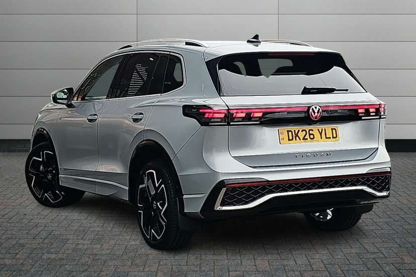 Volkswagen Tiguan 2.0 Tdi R-line Suv Dsg 150 Ps DK26YLD Silver #5