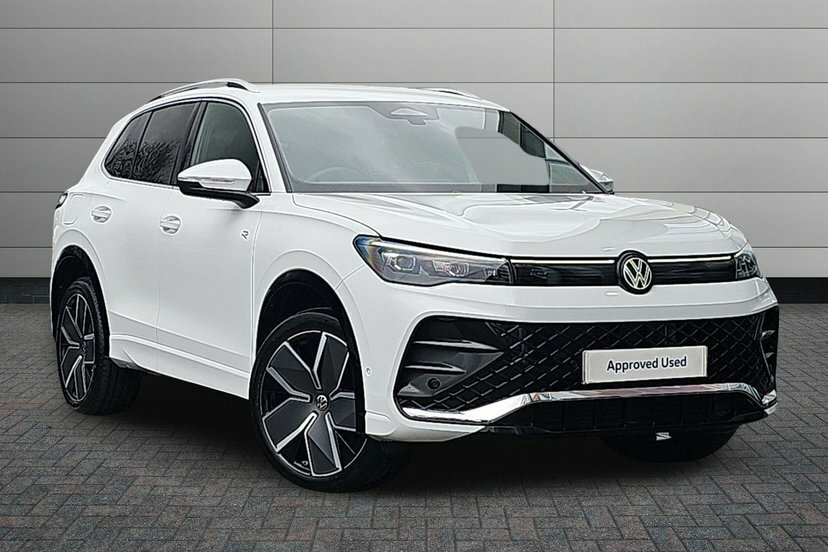Volkswagen Tiguan 1.5 Etsi Mhev R-line Suv Hybrid Dsg 15 DE26FXO White