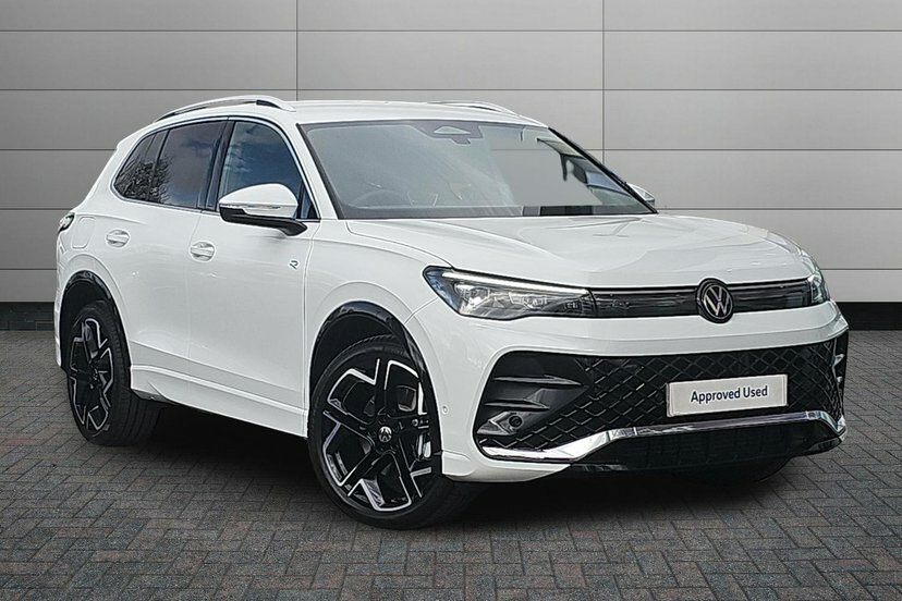 Volkswagen Tiguan 2.0 Tdi R-line Suv Dsg 150 Ps DA26AWX White