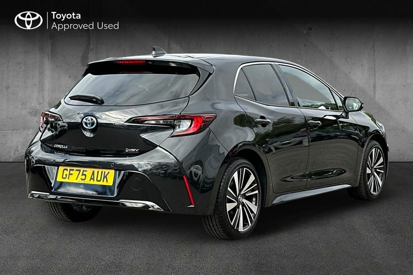 Toyota Corolla 2.0 Vvt-h Design Hatchback Hybrid Cvt GF75AUK Black #2
