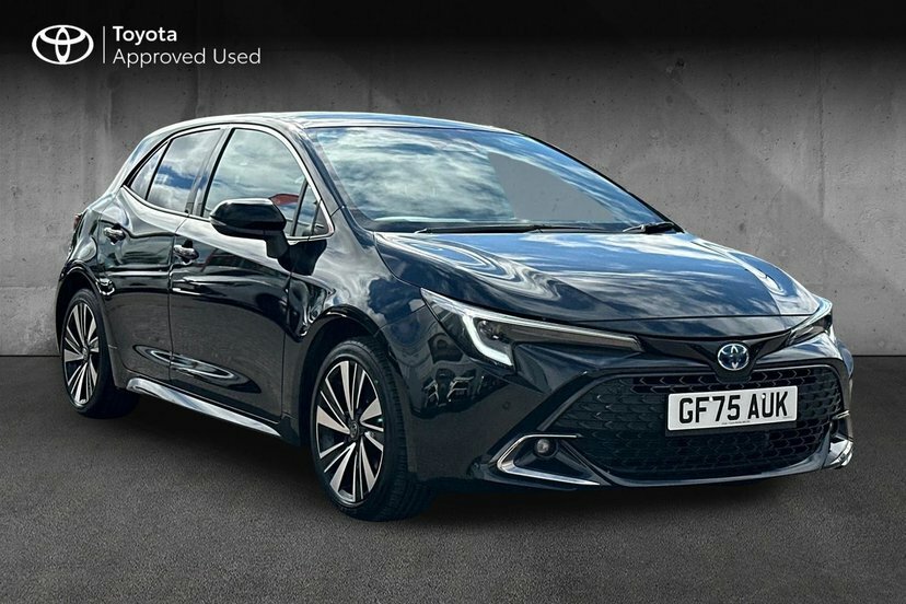 Toyota Corolla 2.0 Vvt-h Design Hatchback Hybrid Cvt GF75AUK Black