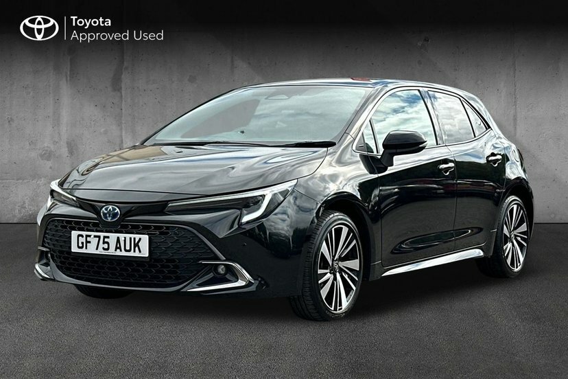 Toyota Corolla 2.0 Vvt-h Design Hatchback Hybrid Cvt GF75AUK Black #3