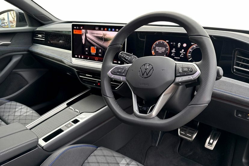 Volkswagen Passat 1.5 Etsi Mhev R-line Estate Hybrid Dsg ML26KVB Grey #6