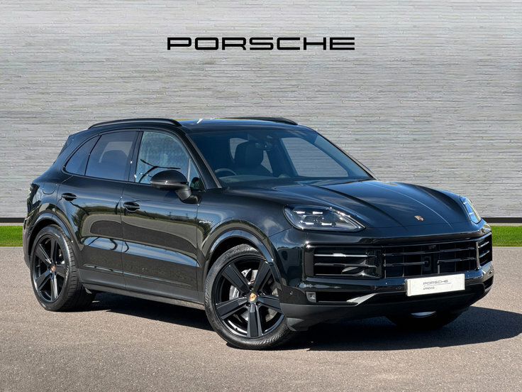 Porsche Cayenne 3.0 V6 E-hybrid 25.9Kwh Suv Plug-in Hyb HK75OTY Black