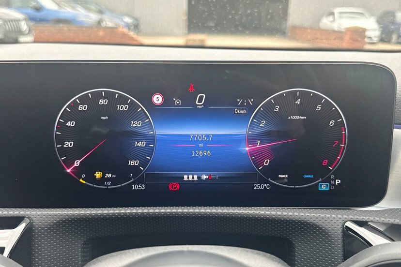 Mercedes-Benz A Class 1.3 A180h Mhev Amg Line Executive Saloon Pet CX23YVW Black #6