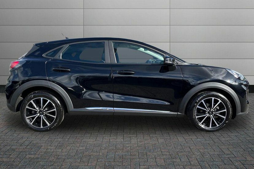 Ford Puma 1.0T Ecoboost Mhev Titanium Suv Hybrid YP73CHF Black #4