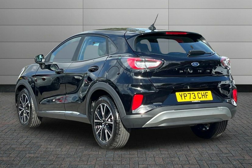 Ford Puma 1.0T Ecoboost Mhev Titanium Suv Hybrid YP73CHF Black #3