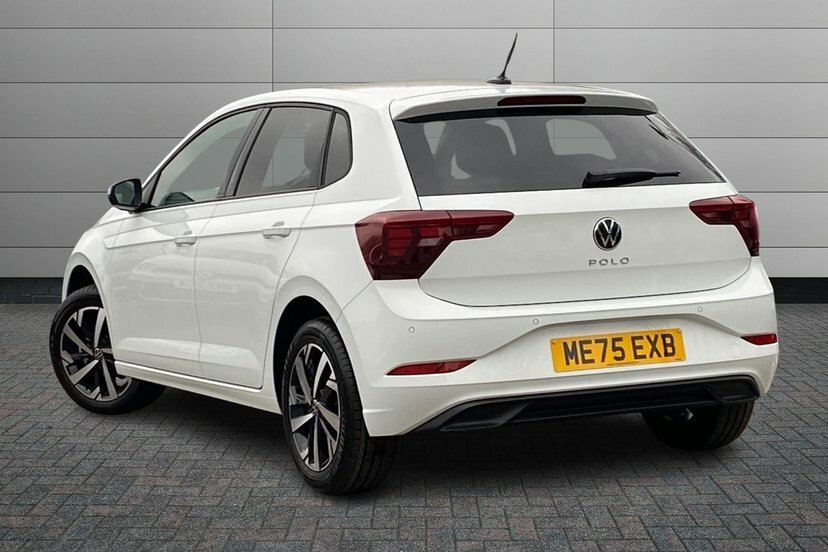 Volkswagen Polo 1.0 Tsi Match Hatchback 95 Ps ME75EXB White #3