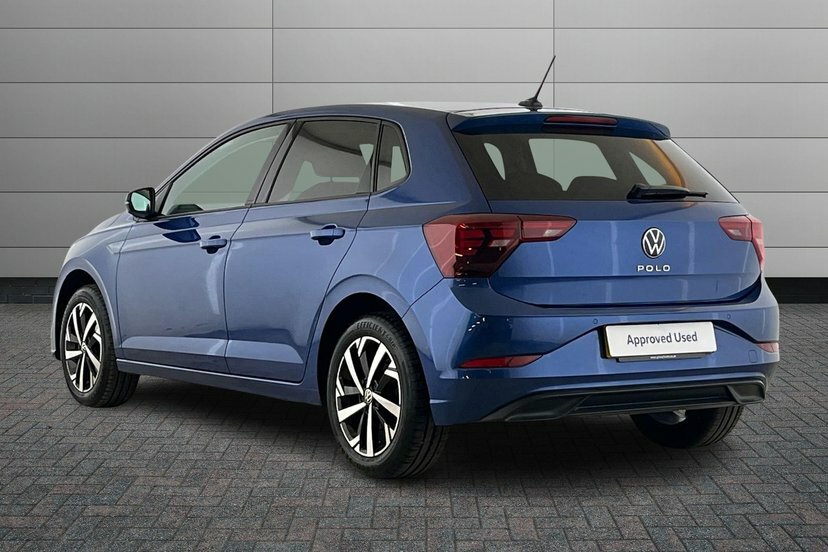 Volkswagen Polo 1.0 Tsi Match Hatchback Dsg 95 Ps AO26UKZ Blue #3