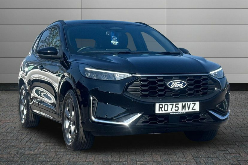 Ford Kuga 2.5 Duratec 14.4Kwh St-line Suv Plug-in RO75MVZ Black