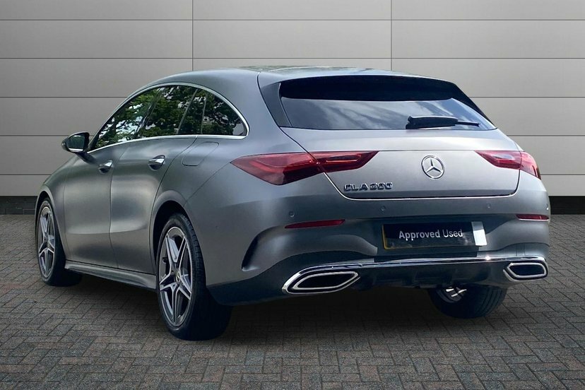 Mercedes-Benz CLA Class 1.3 Cla200h Mhev Amg Line Executive Shooting Bra KS25UJZ Grey #2