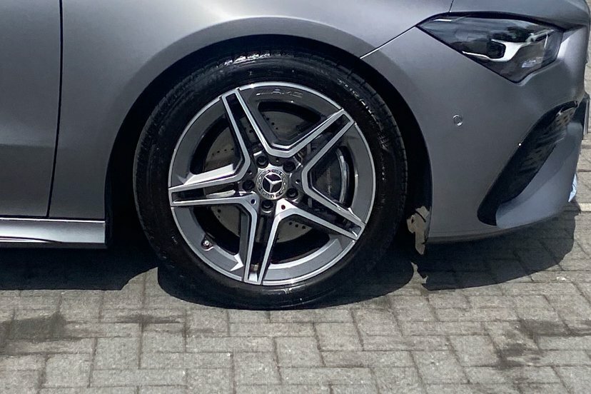 Mercedes-Benz CLA Class 1.3 Cla200h Mhev Amg Line Executive Shooting Bra KS25UJZ Grey #4