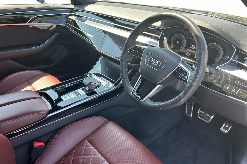 Audi A8 3.0 Tfsi V6 55 S Line Saloon Tiptronic Black #6