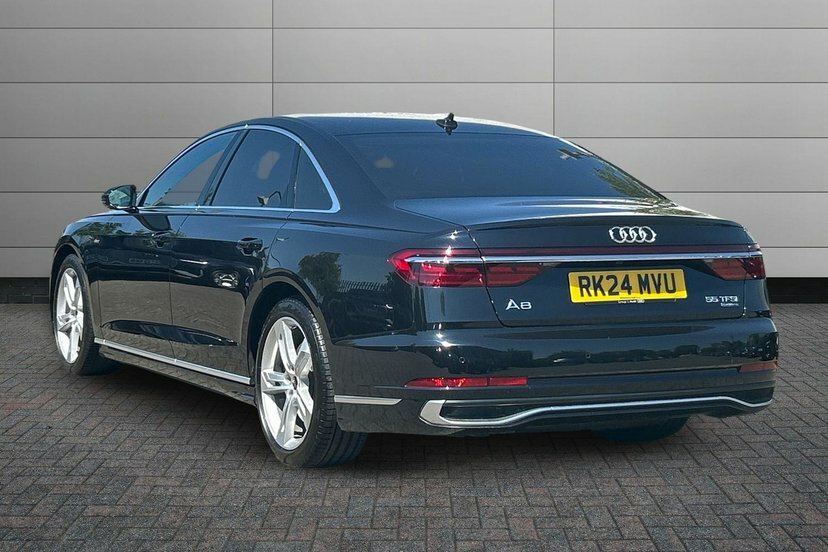 Audi A8 3.0 Tfsi V6 55 S Line Saloon Tiptronic Black #3