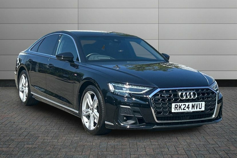 Audi A8 3.0 Tfsi V6 55 S Line Saloon Tiptronic Black