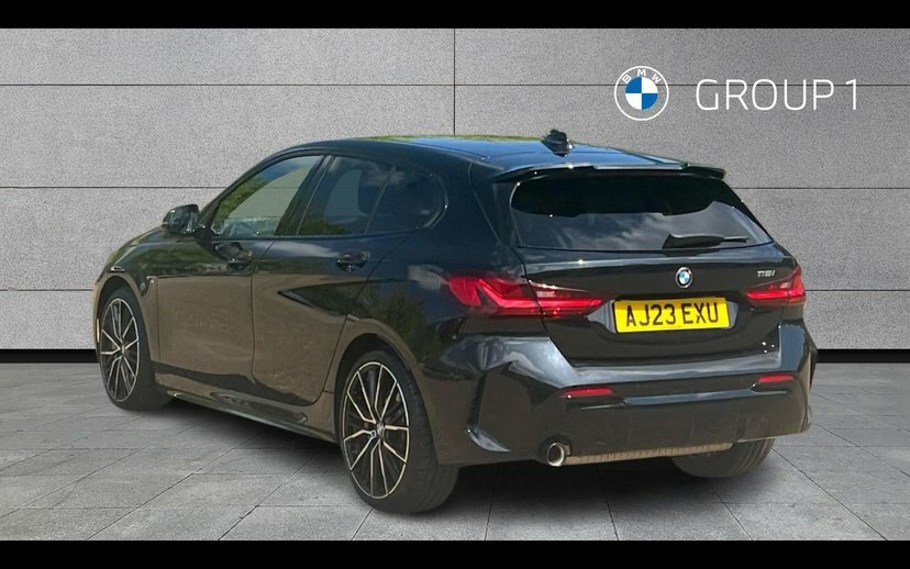 BMW 1 Series 118I M Sport AJ23EXU Black #3