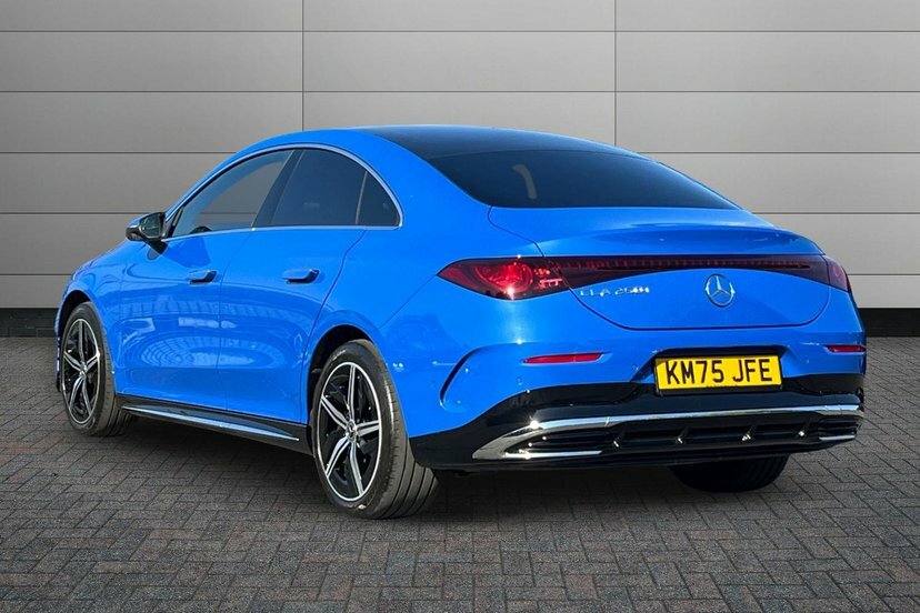 Mercedes-Benz CLA Class Cla250 85Kwh Amg Line Edition Saloon KM75JFE Blue #3