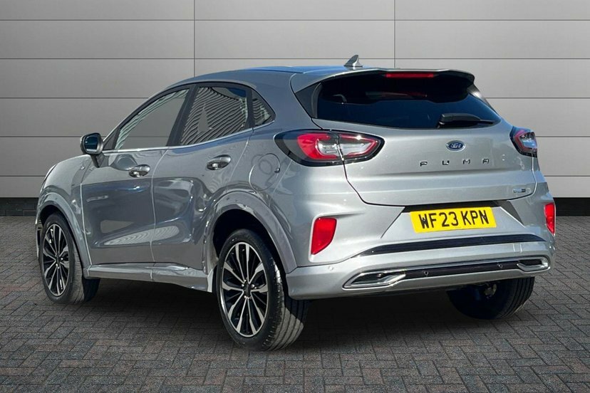 Ford Puma 1.0T Ecoboost Mhev St-line Vignale Suv WF23KPN Silver #3