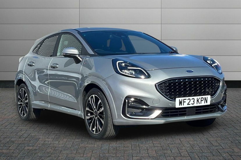 Ford Puma 1.0T Ecoboost Mhev St-line Vignale Suv WF23KPN Silver
