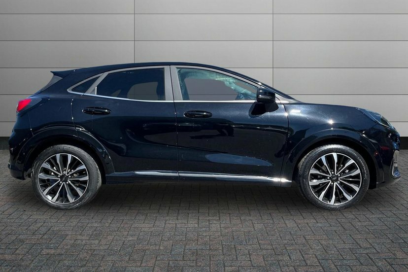 Ford Puma 1.0T Ecoboost Mhev St-line Vignale Suv RX23LXW Black #4