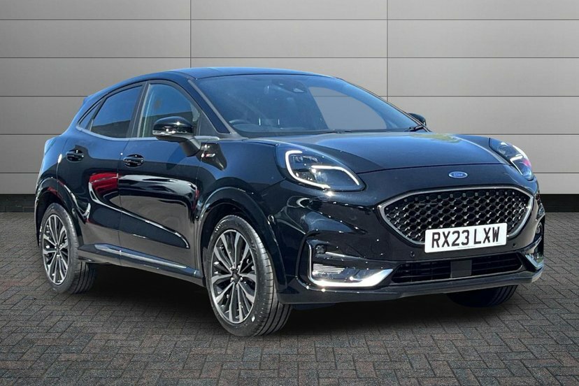 Ford Puma 1.0T Ecoboost Mhev St-line Vignale Suv RX23LXW Black