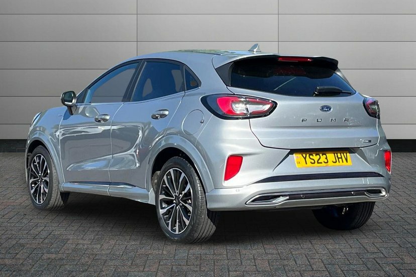 Ford Puma 1.0T Ecoboost Mhev St-line Vignale Suv YS23JHV Silver #3