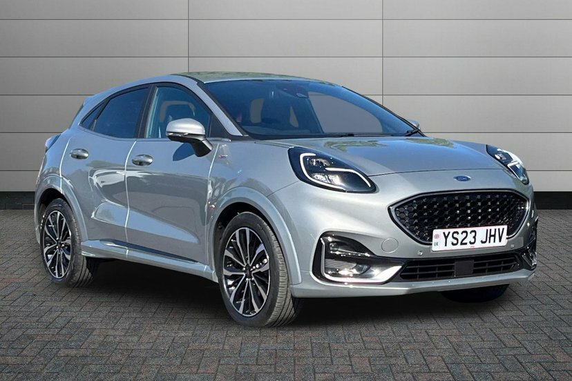 Ford Puma 1.0T Ecoboost Mhev St-line Vignale Suv YS23JHV Silver