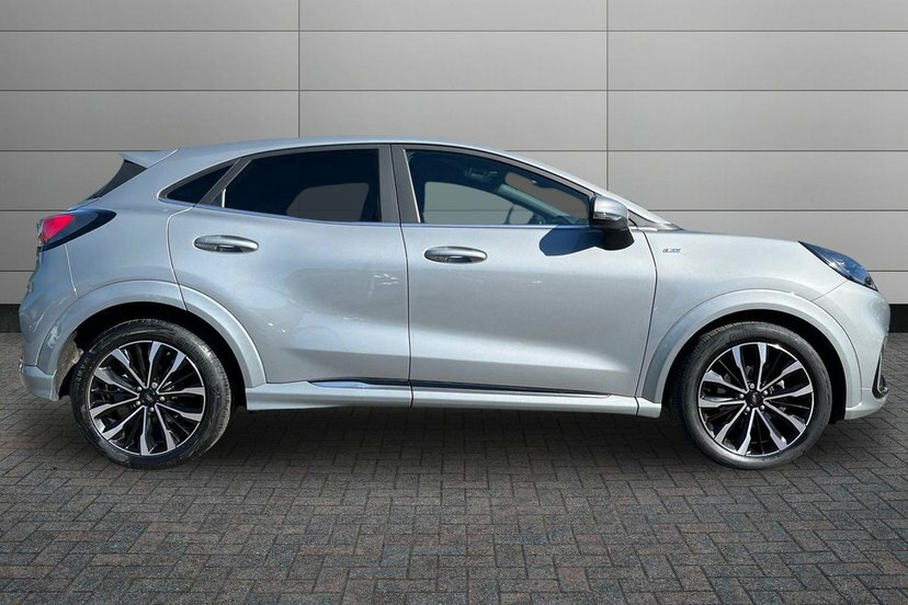 Ford Puma 1.0T Ecoboost Mhev St-line Vignale Suv YS23JHV Silver #4