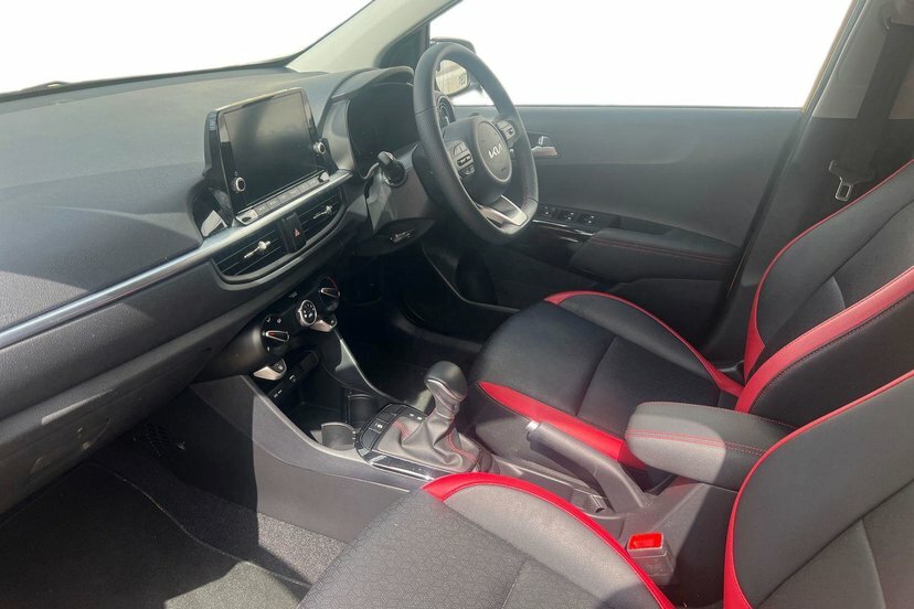Kia Picanto 1.0 Dpi Gt-line Hatchback Amt 66 Bhp RA73OHN Yellow #2
