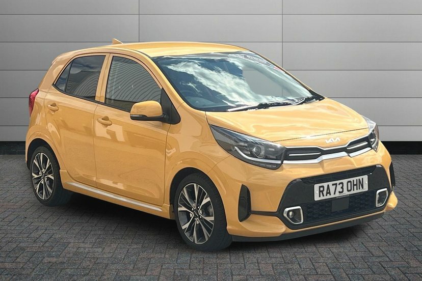 Kia Picanto 1.0 Dpi Gt-line Hatchback Amt 66 Bhp RA73OHN Yellow