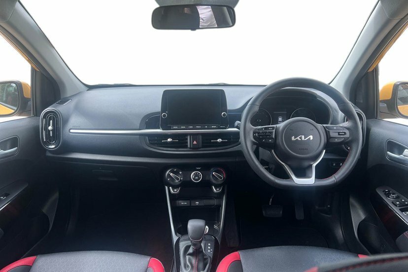 Kia Picanto 1.0 Dpi Gt-line Hatchback Amt 66 Bhp RA73OHN Yellow #6
