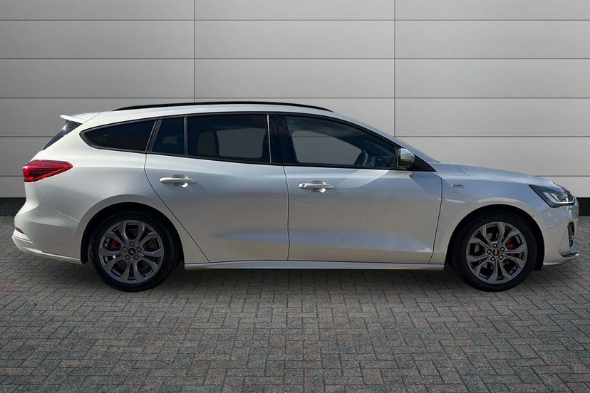 Ford Focus 1.0T Ecoboost Mhev St-line Estate Hybri RE25VFB Silver #4