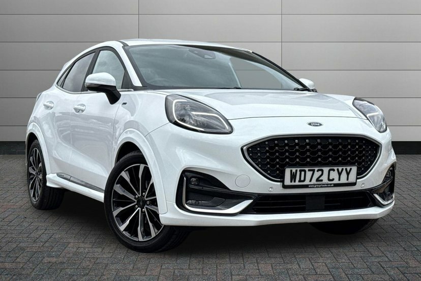 Ford Puma 1.0T Ecoboost Mhev St-line Vignale Suv WD72CYY White