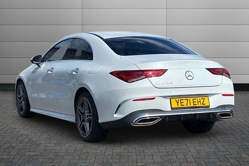 Mercedes-Benz CLA Class 1.3 Cla180 Amg Line Premium 2 Coupe 7 YE71EHZ White #2