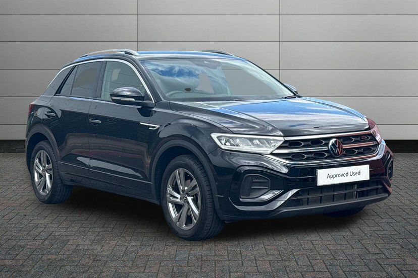 Volkswagen T-Roc 1.5 Tsi R-line Suv Dsg 150 Ps LL25KRX Black