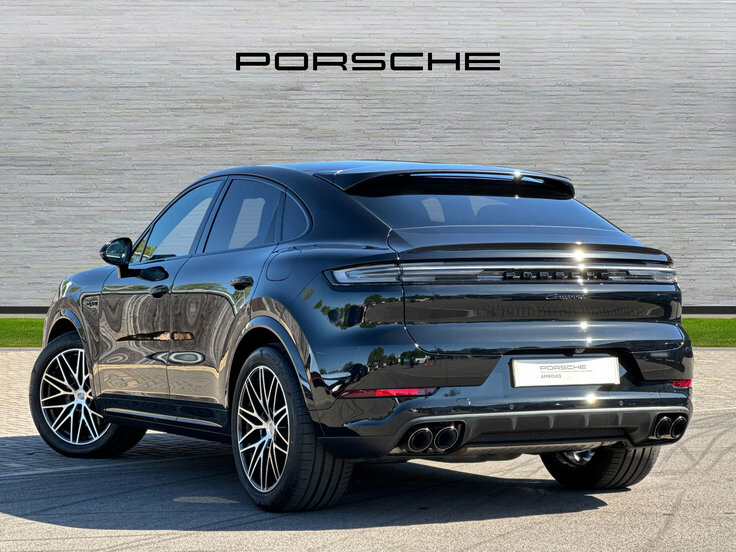 Porsche Cayenne 3.0 V6 E-hybrid 25.9Kwh Black Edition Coupe Pe Black #3