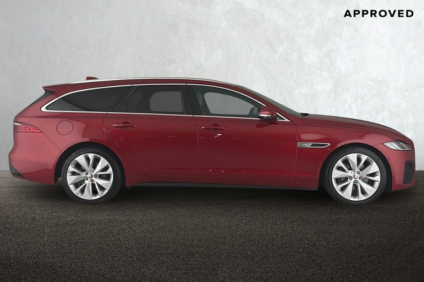 Jaguar XF 2.0 D200 Mhev R-dynamic Se Sportbrake A Red #5