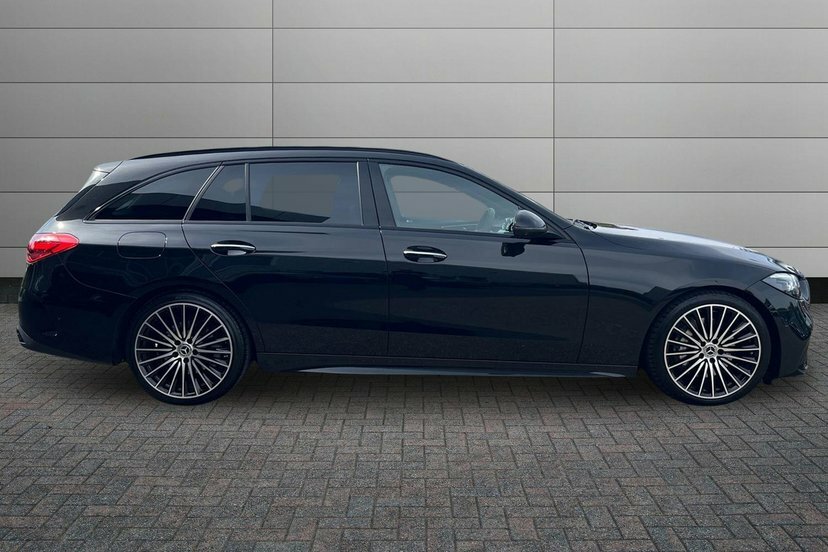 Mercedes-Benz C Class 2.0 C300h Mhev Amg Line Premium Plus Estate KT25PNV Black #3